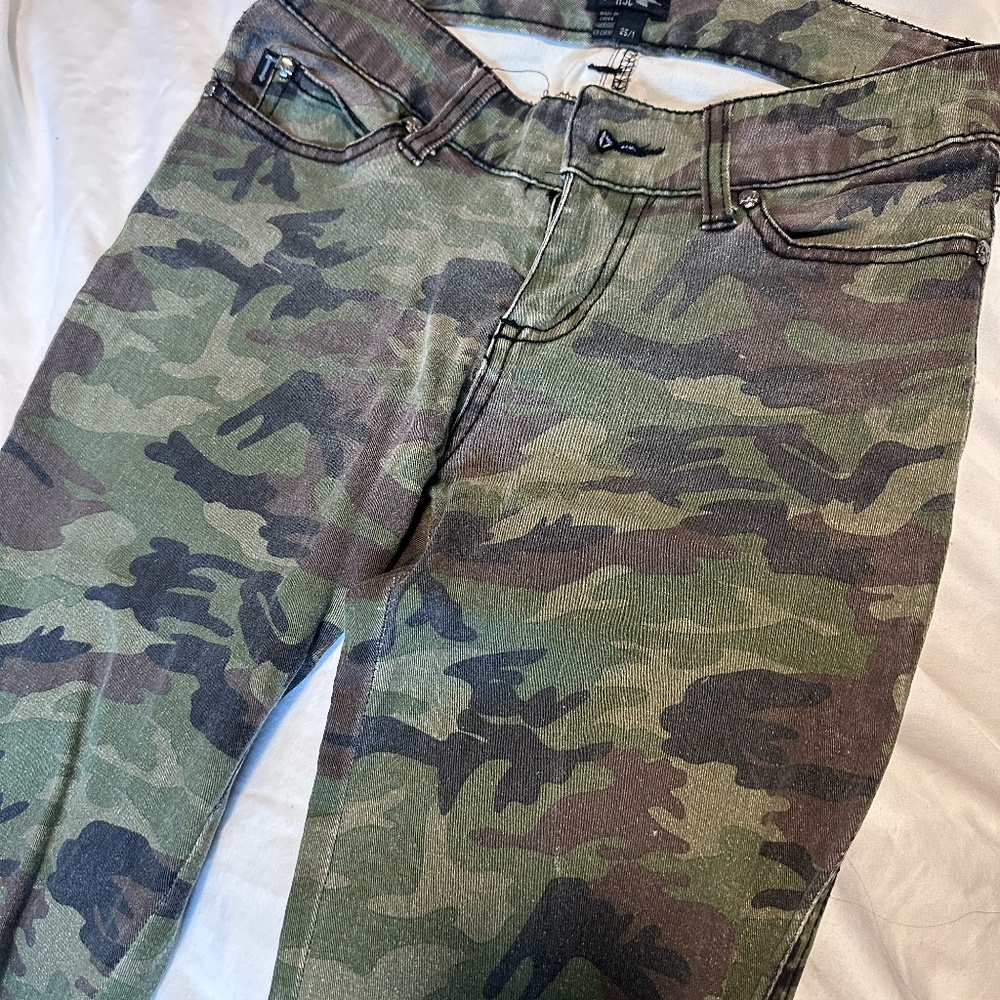 Camo Skinny Jeans